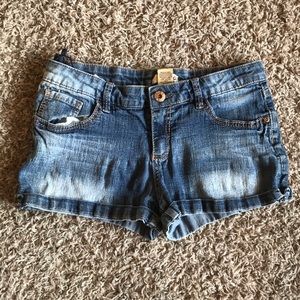 Jean shorts